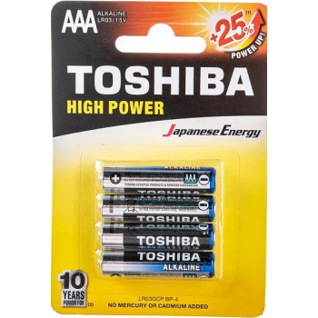 Toshiba LR03-4BL AAA батарейки