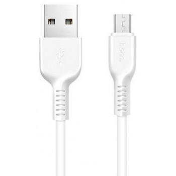 Hoco X20 USB micro USB/2.4A 2m White кабель Hoco X20 USB micro USB/2.4A 2m White кабель