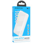 Borofone BJ27 10000mAh белый внешний аккумулятор