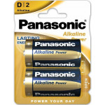 Panasonic LR20 Alkaline Power bl/2 батарейки