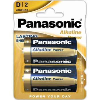 Panasonic LR20 Alkaline Power bl/2 батарейки