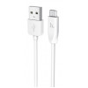 Hoco X1 Rapid micro USB/2,1A 2m White кабель