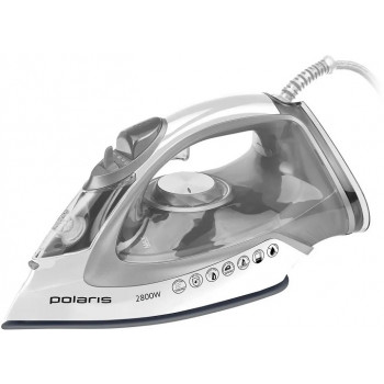 утюг Polaris PIR 2821AK белый/серебряный