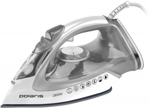 утюг Polaris PIR 2821AK белый/серебряный