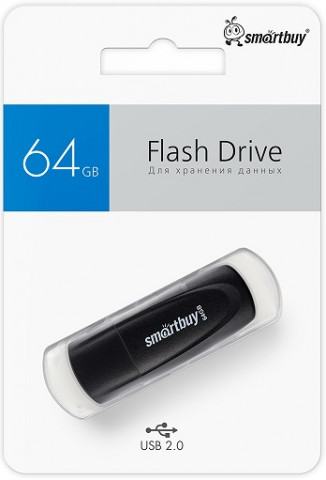 Smartbuy USB 2.0 64Gb Scout Black флешка