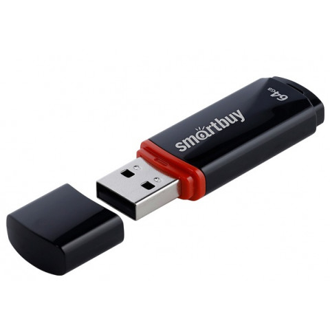 Smartbuy USB 2.0 64Gb Crown black  флешка