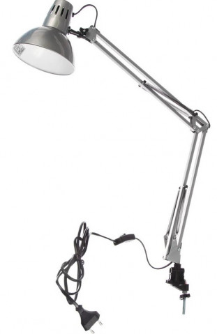 Camelion KD-312 60W E27 серебро, настольный светильник