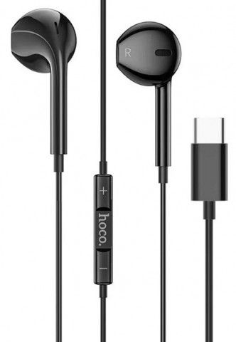 Hoco M101 Aux цвет черный, наушники