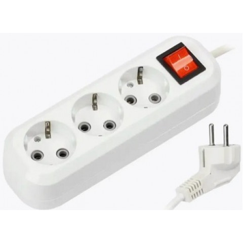 Smartbuy SBE-16-3-07-ZS 3 розетки, 7м,с/з удлинитель