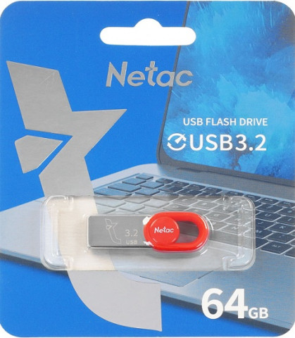 Netac USB3.2 64Gb UM2 флешка