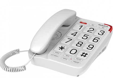 Maxvi CB-01 white телефон