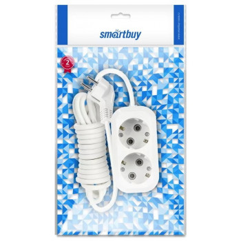 Smartbuy SBE-16-2-02-Z 2 розетки,2м,с/з удлинитель
