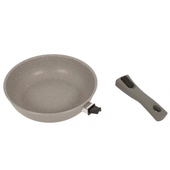 Kukmara СМС246А сковорода 24 см со съемн. ручкой