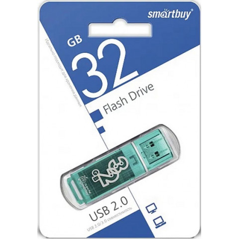 Smartbuy USB2.0 Flash drive 32Gb Glossy Green Smartbuy USB2.0 Flash drive 32Gb Glossy Green