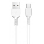 Hoco X20 USB-Type-C/3A 1m White кабель