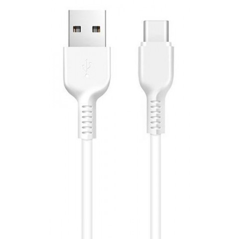 Hoco X20 USB-Type-C/3A 1m White кабель Hoco X20 USB-Type-C/3A 1m White кабель