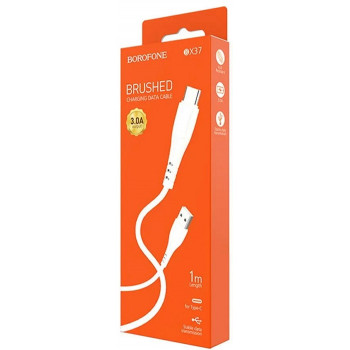 Borofone BX37 1m USB - Type-C White/3,0A кабель Borofone BX37 1m USB - Type-C White/3,0A кабель