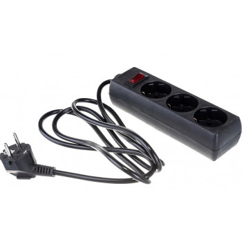 Exegate SP-3-1.8B сетевой фильтр, черный Exegate SP-3-1.8B сетевой фильтр, черный