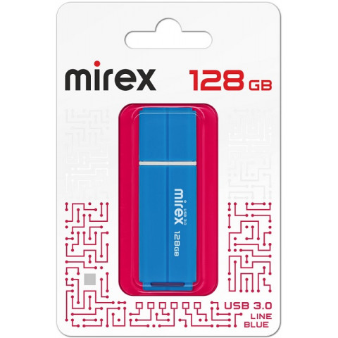 Mirex USB3.0 128Gb Line флешка Mirex USB3.0 128Gb Line флешка