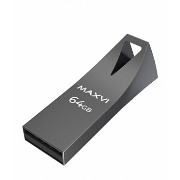 Maxvi USB 2.0 FD64GBUSB20C10MK2 64Gb Серый флешка