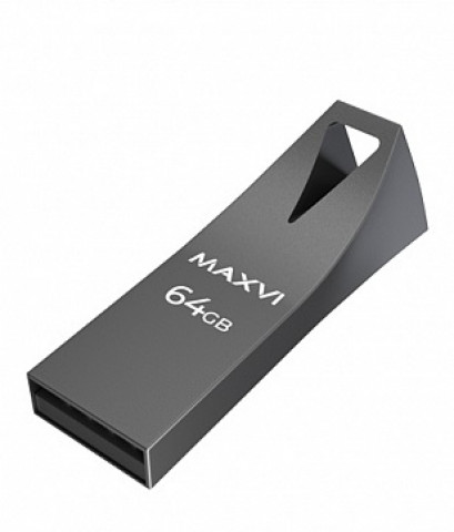 Maxvi USB 2.0 FD64GBUSB20C10MK2 64Gb Серый флешка