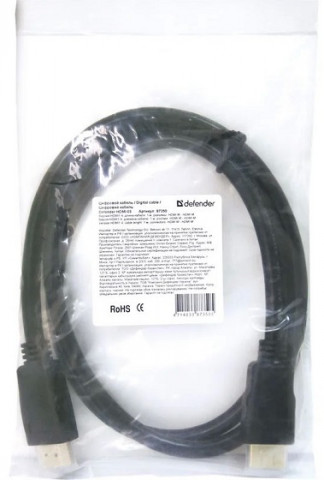 Defenfer HDMI-03 арт.87350 1m  HDMI-HDMI кабель