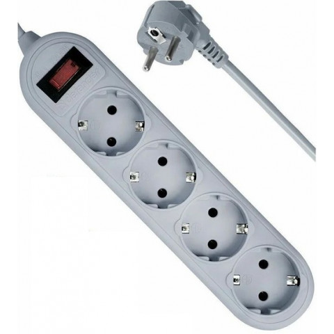 Defender ES Lite 1.8 m сетевой фильтр, серый Defender ES Lite 1.8 m сетевой фильтр, серый