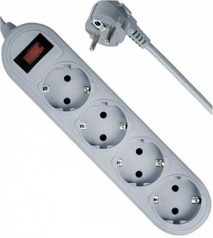 Defender ES Lite 1.8 m сетевой фильтр, серый Defender ES Lite 1.8 m сетевой фильтр, серый