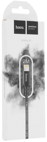 Hoco X14 USB 8 pin/2A 2m Black кабель