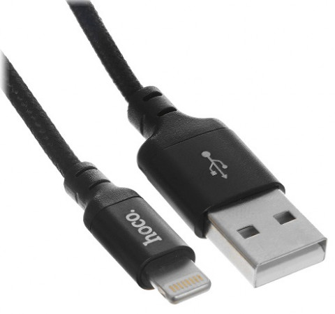 Hoco X14 USB 8 pin/2A 2m Black кабель