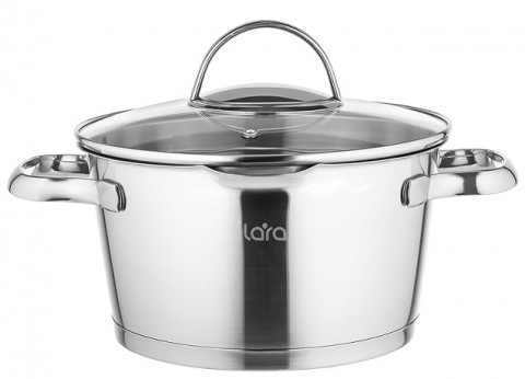 Lara LR02-511 кастрюля 2.3 л 18см индукция