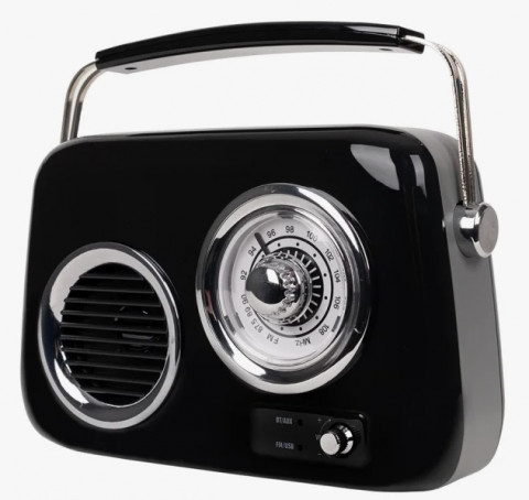 Ретро FB-R302 черный радиоприемник