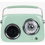 Ретро FB-R302 бирюзовый радиоприемник
