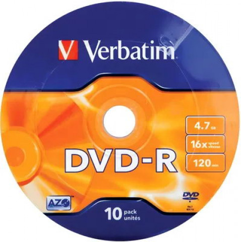Verbatim DVD-R 4,7Gb компакт-диск