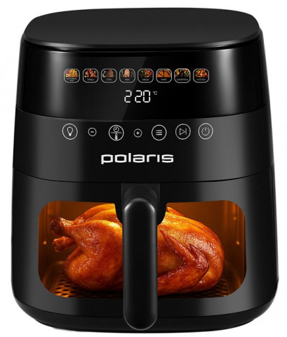 аэрогриль Polaris PAF 6003W черный аэрогриль Polaris PAF 6003W черный