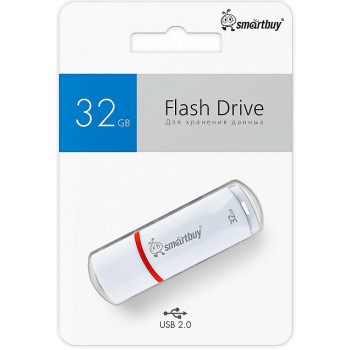 Smartbuy USB 2.0 32Gb Crown white флешка 