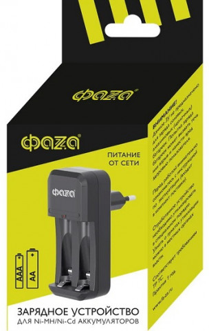 Фаза CAN-02-01 2xAA/AAA зарядное устройство
