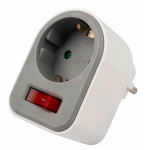 Jazzway AD-1GS gy европереходник с выкл.