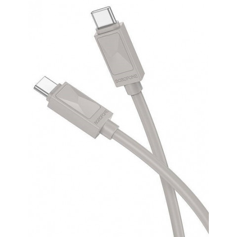 Borofone BX109 USB - Type-C 1m серый/5A кабель