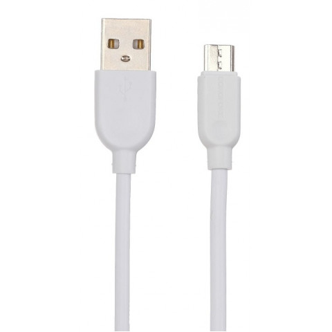 Borofone BX14 USB-micro USB 2m бел/2,4A кабель