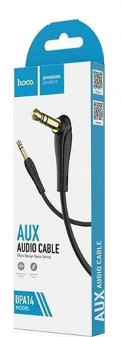 Hoco UPA14 AUX 1m черн  кабель