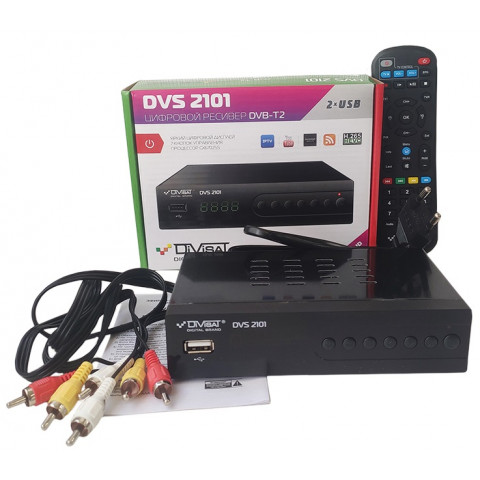 Divisat DVS 2101 DVB-T2 приемник Divisat DVS 2101 DVB-T2 приемник