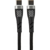Perfeo C1105 USB Type C - Type C 1м черный кабель  