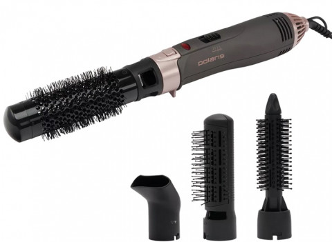 фен-щетка Polaris PHS 1204i цвет серый