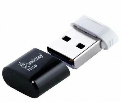 Smartbuy USB 2.0 32Gb Lara Black флешка 