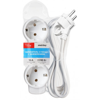 Smartbuy SBE-16-3-10-Z 3 розетки, 10м, с/з удлинитель Smartbuy SBE-16-3-10-Z 3 розетки, 10м, с/з удлинитель