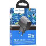 Hoco CS71A 20W Type-C Black зарядное устройство