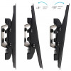 Kromax Flat-6 new black 15'-47', кронштейн для ТВ
