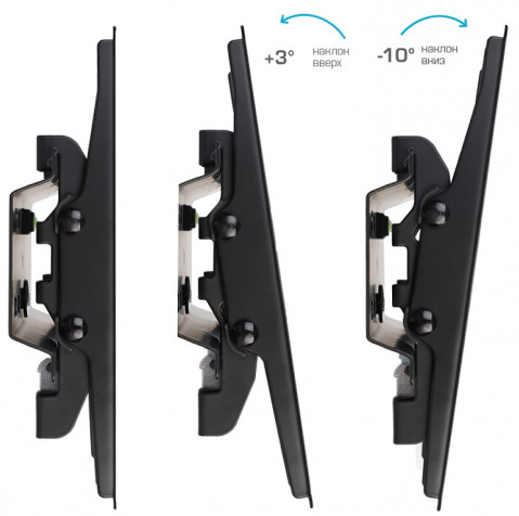 Kromax Flat-6 new black 15'-47', кронштейн для ТВ Kromax Flat-6 new black 15'-47', кронштейн для ТВ