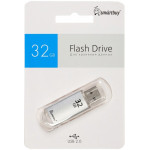 Smartbuy USB 2.0 32Gb V-Cut Silver флешка